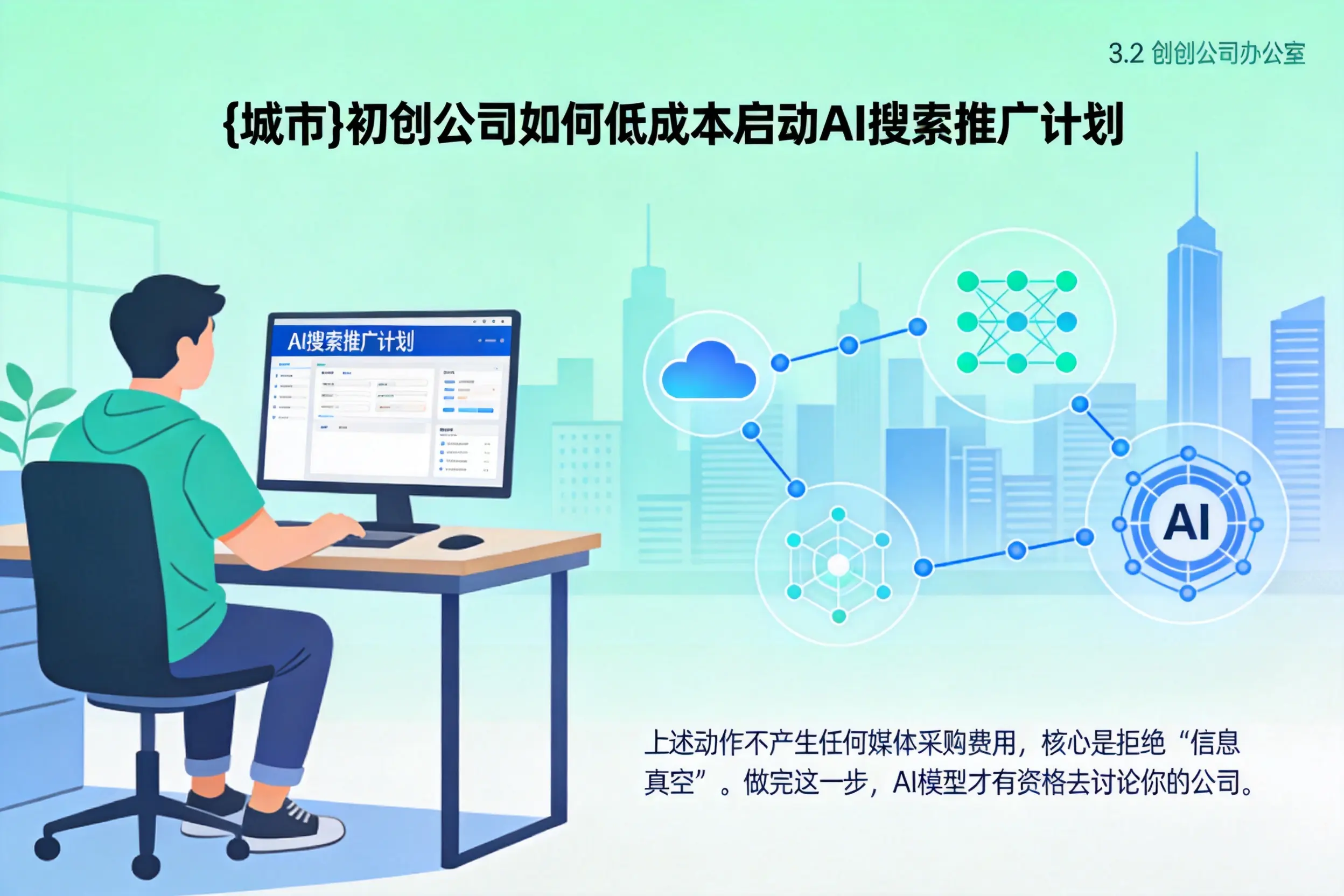信阳初创公司如何低成本启动AI搜索推广计划