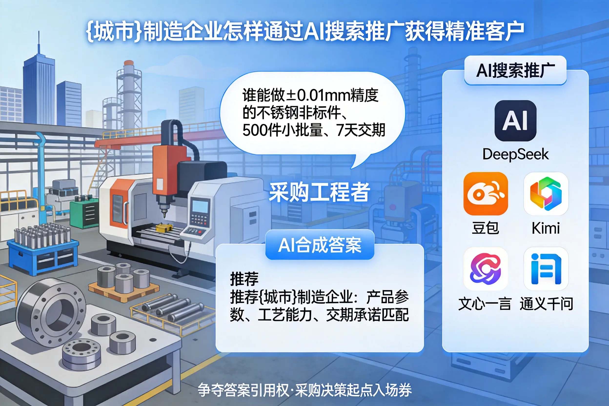 信阳制造企业怎样通过AI搜索推广获得精准客户