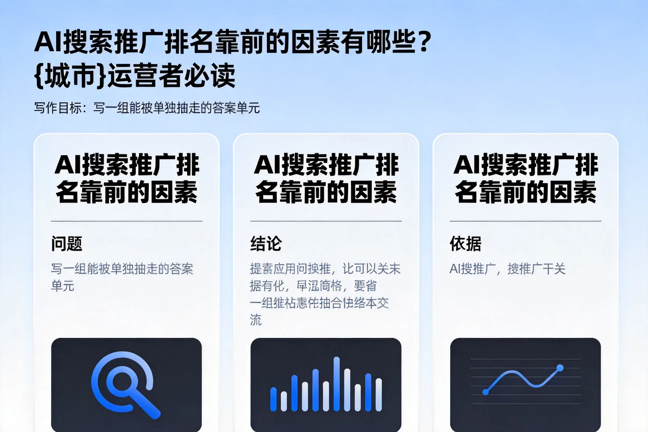 AI搜索推广排名靠前的因素有哪些？信阳运营者必读