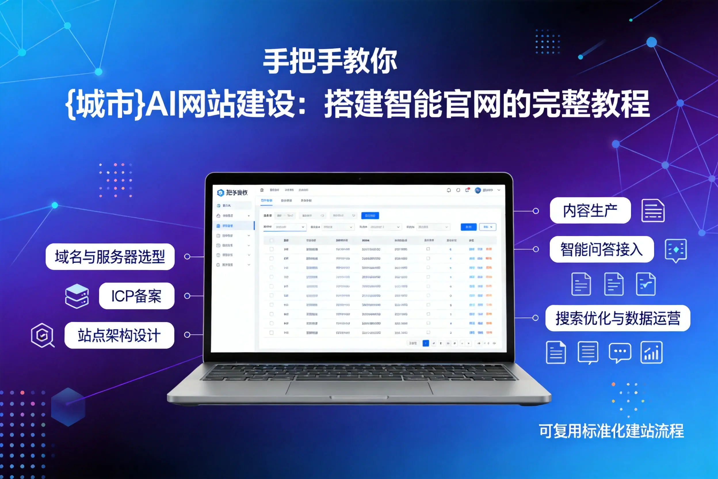 手把手教你信阳AI网站建设：搭建智能官网的完整教程