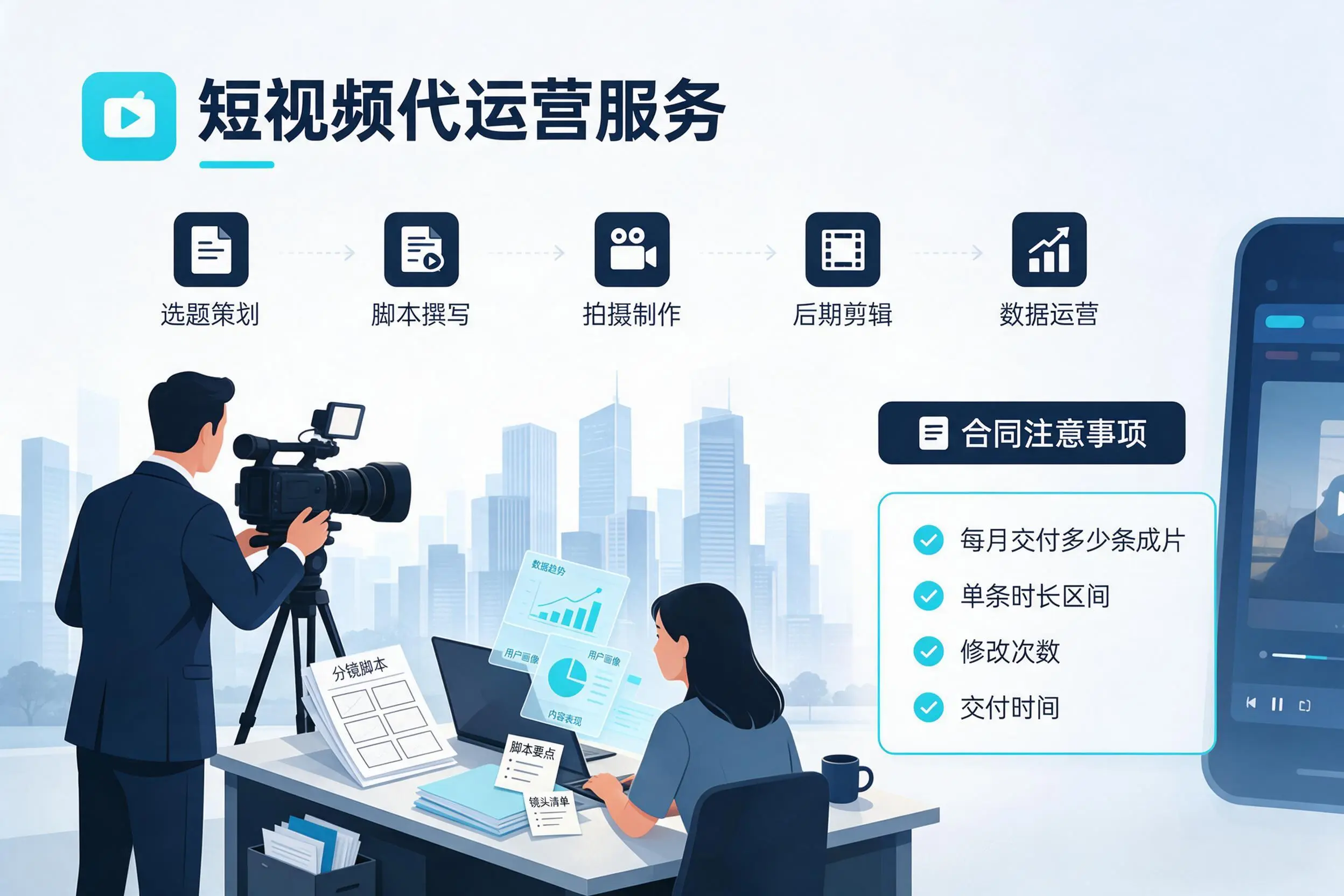 短视频代运营包含哪些服务?信阳企业常见问题科普