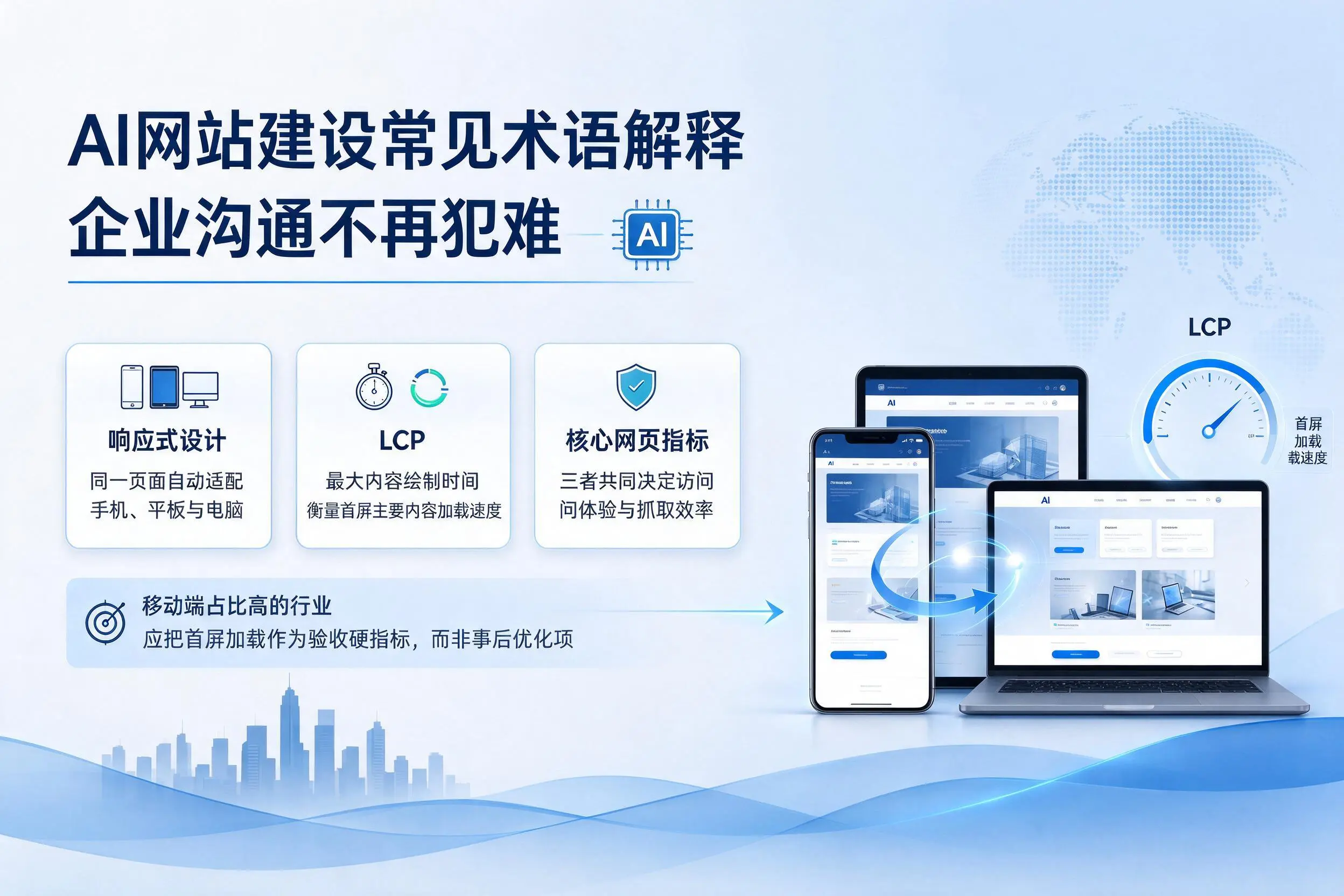AI网站建设常见术语解释,信阳企业沟通不再犯难