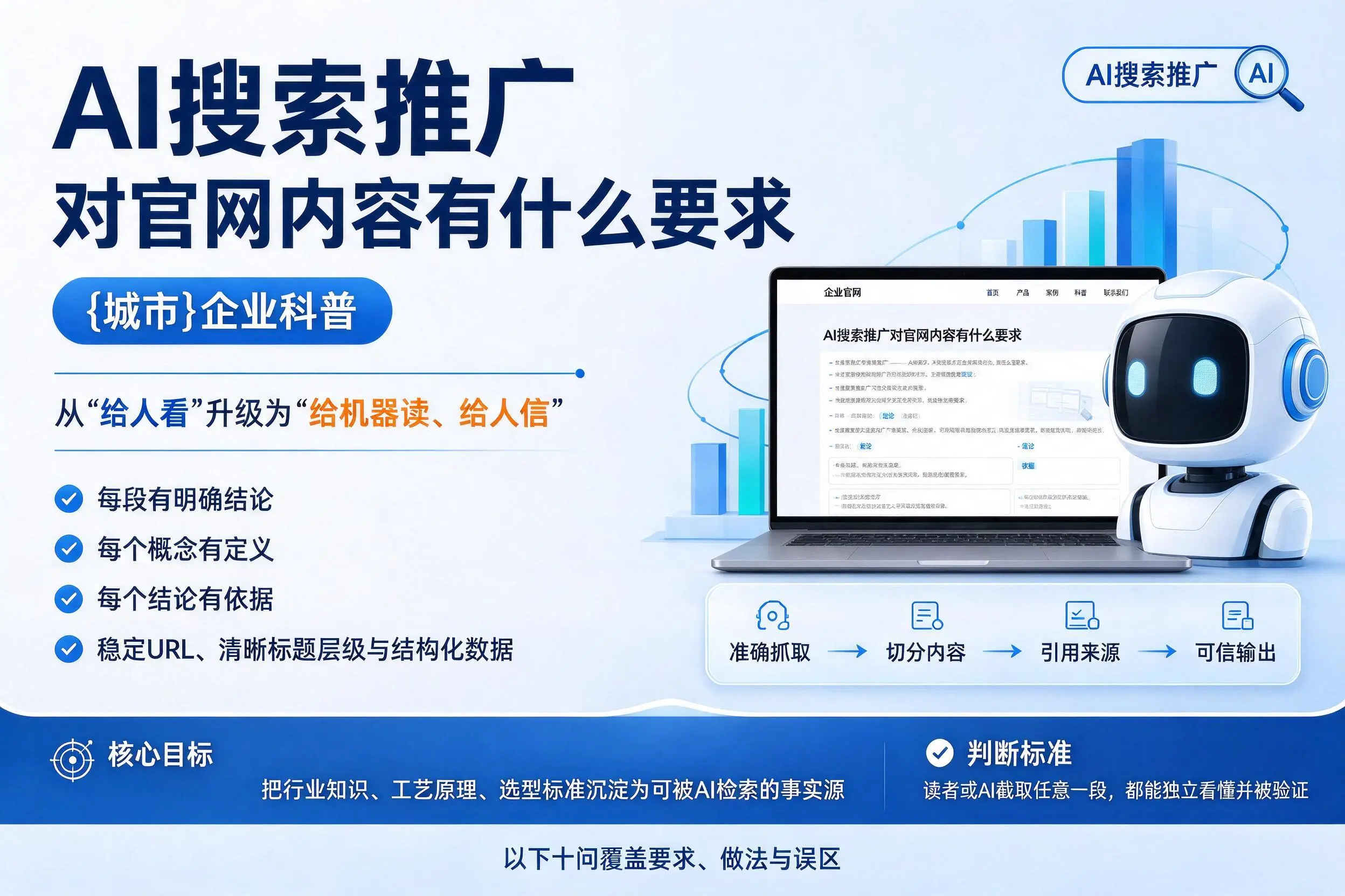 AI搜索推广对官网内容有什么要求，信阳企业科普